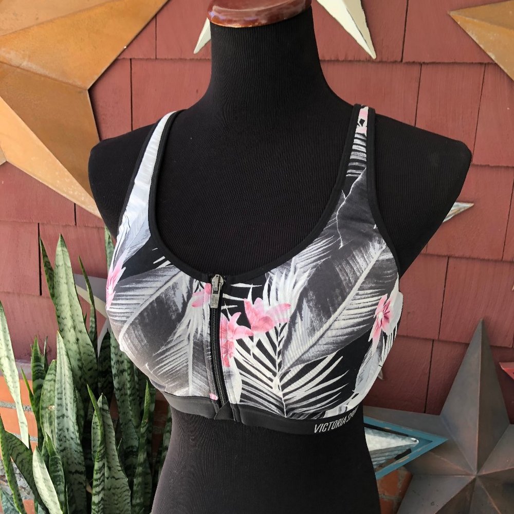 Victorias Secret Tropical Victoria Sport Knockout Sports Bra Size 36D